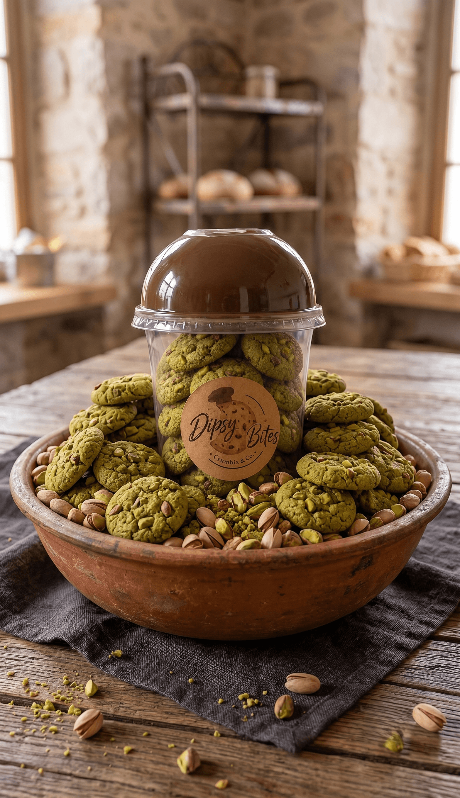 Pistachio Choco Bites